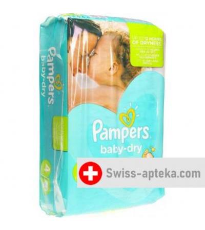 Pampers Baby Dry размер 4 7-18кг Maxi Sparpack A 44 штуки