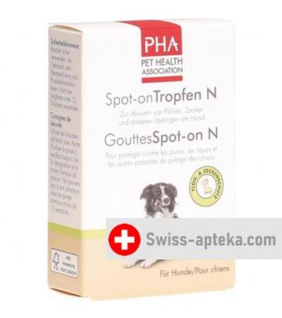 Pha Spot-on капли N fur Hunde 4 ампулы a 2мл