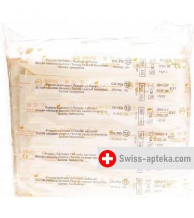 Qualimed Frauenkatheter 18см Ch12 PVC стерильный 100 штук