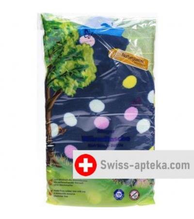 Saenger грелка 2л Flanellbezug Blau Punkte