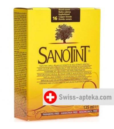 Sanotint цвет волос 16 Kupferblond