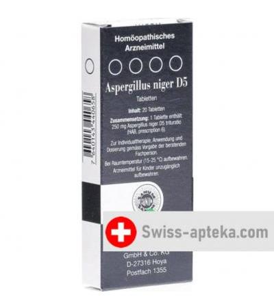Санум Аспергиллус нигер Д5 20 таблеток