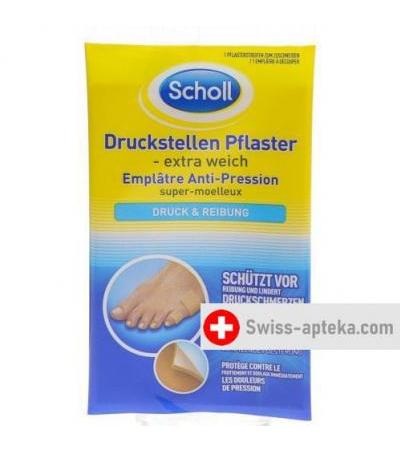 Scholl Druckstellen пластырей Extra Weich