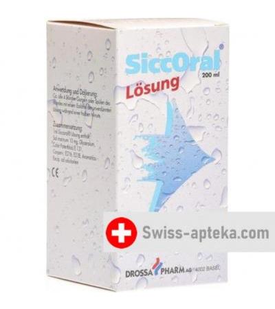 Siccoral раствор 200мл