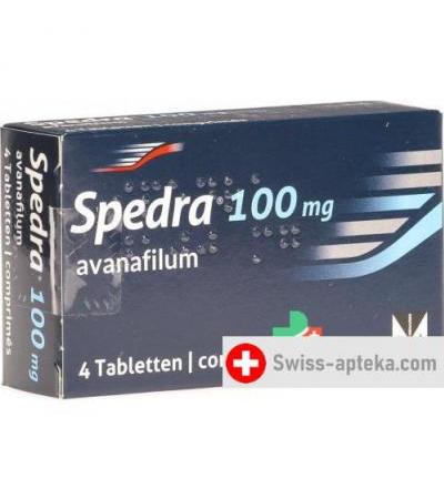 Спедра 100 мг 4 таблетки
