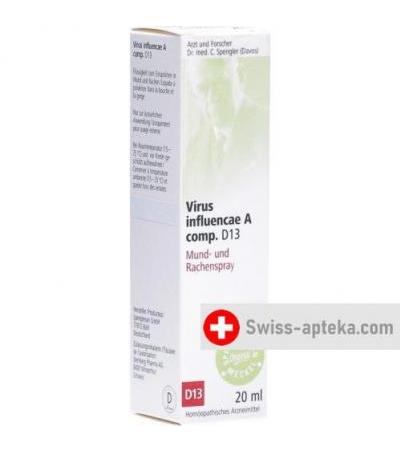Spenglersan Virus Infl A Comp D 13 Rachenspr 20мл