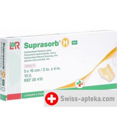 Suprasorb H Dunn Hydrokolloid Verband 5x10см 10 штук