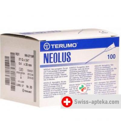 Terumo Agani Einmalkanulen 27г 0.4x19мм Grau 100 штук