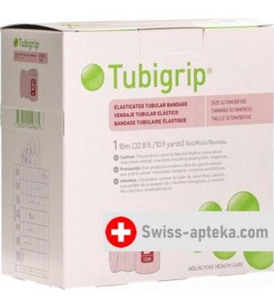 Tubigrip Elastischer Stutzschlauchverband размер D телесный цвет рулон 10мX7.50см