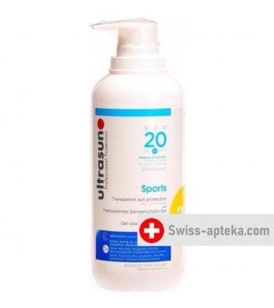 Ultrasun Sports гель Sonneschutzfaktor 20 -25% 400мл