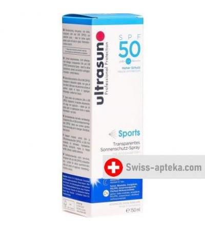 Ultrasun Sports спрей Sonnenschutzfaktor 50 150мл