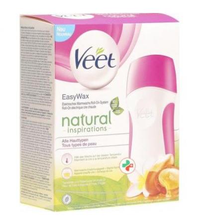 Veet Easywax Sensitive Roll-On Set Natural