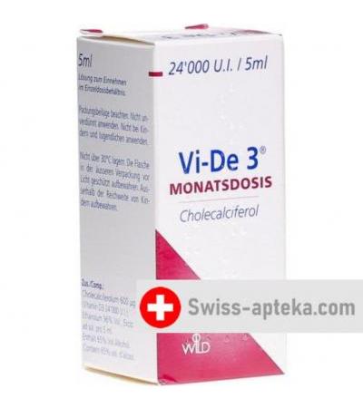 Vi-de 3 Monatsdosis раствор 4800 Ie/ml бутылка 5мл