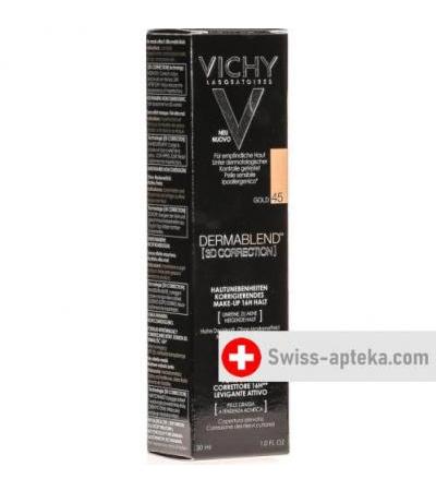 Vichy Dermablend 3D Correction 45 Gold 30мл