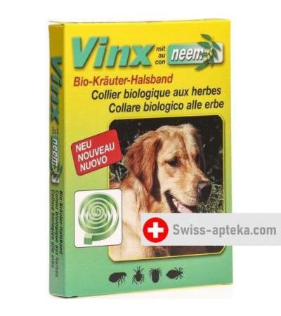 Vinx Bio-Krauter-Halsband mit Neem Hund