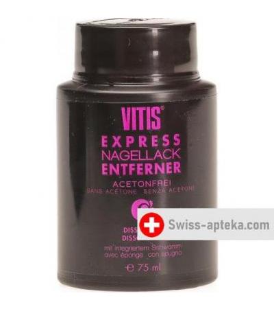 Vitis Nagellackentferner O Aceton M Schwamm 75мл
