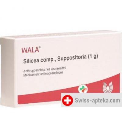 Wala Silicea Comp Zapfchen Kind 10x 1г