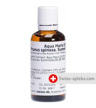 Weleda Aqua Maris D 3/prun Spin Sum D5 Dil 50мл
