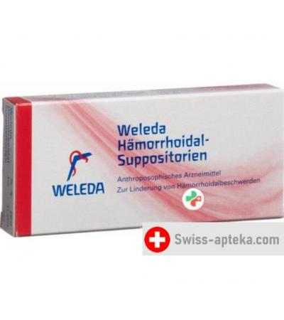 Weleda Hamorrhoidal 10 Zapfchen