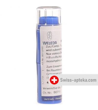 Weleda Nux Vomica шарики D 6 4г