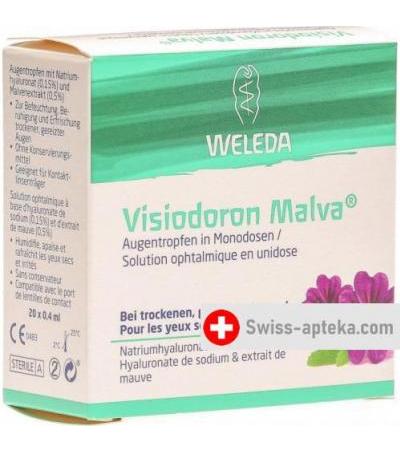 Weleda Visiodoron Malva капли для глаз 20 монодоз a 0.4мл