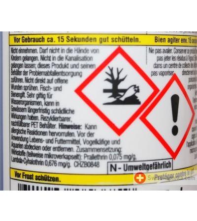 BioKill EXTRA (mit Sofortwirkung) Insektenspray auf Pyrethroidbasis - 375ml