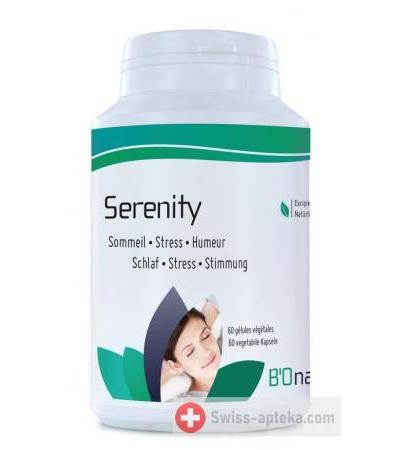 Bionaturis Serenity mit Tryptophan - Magnesium B-Vitaminen und Rhodiola - 60 Kaps.