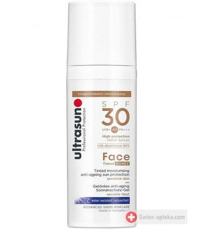 Ultrasun Face Anti-Age SPF 30 Tinted HONEY - 30 ml