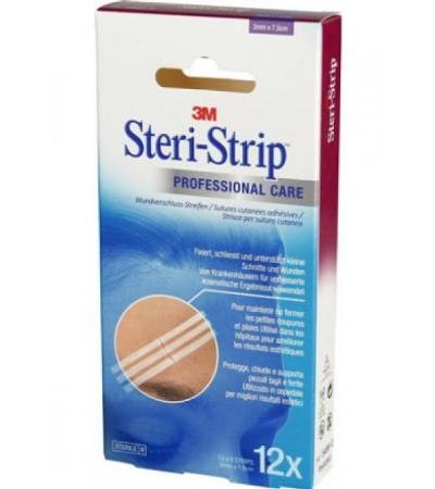3M STERI STRIP 3x75mm weiss verstärkt 12 x 5 Stk