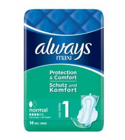 ALWAYS Maxi Binde Normal Plus 14 Stk