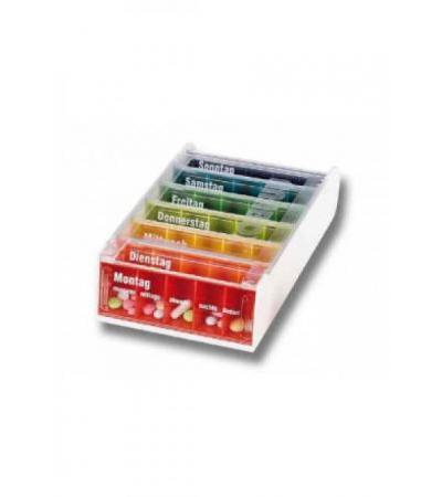 ANABOX Medidispenser 7Tage bunt