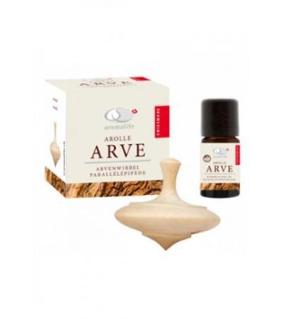 AROMALIFE ARVE ArvenWirbel Set mit äth Öl Arve