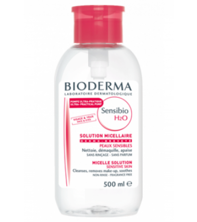 BIODERMA SENSIBIO H20 Pompe Inversée PS 500 ml Achtung! LIEFERZEIT ca. 7 Tage!