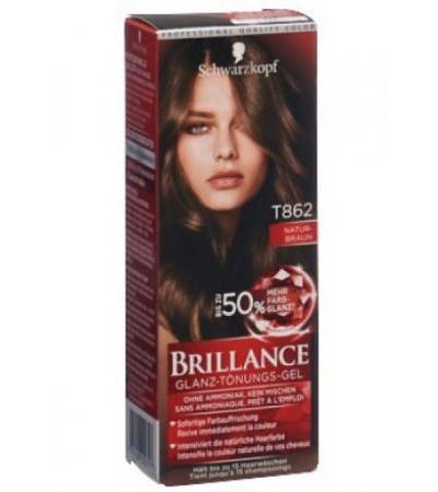 BRILLANCE Tönungsgel T862 Naturbraun