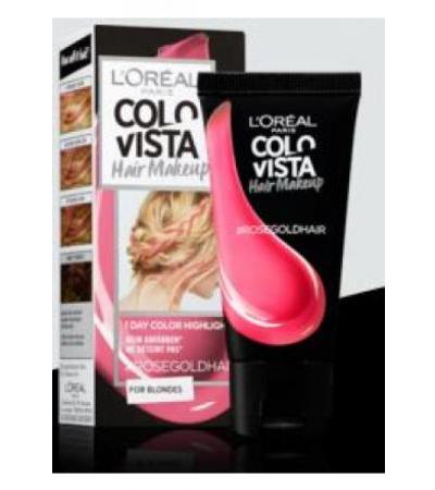 COLOVISTA Hair Makeup 7 #ROSEGOLDHAIR