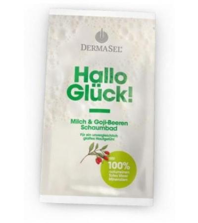 DERMASEL Milchschaumbad Hallo Glück LE 40 ml