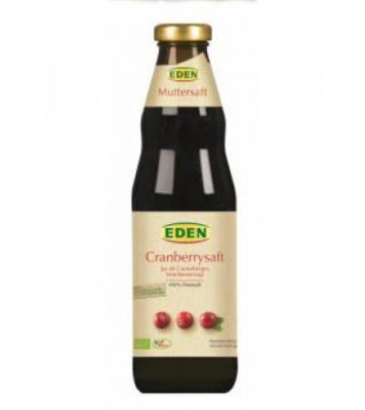 EDEN Cranberry Mutters o Zucker unverdü Bio 750 ml