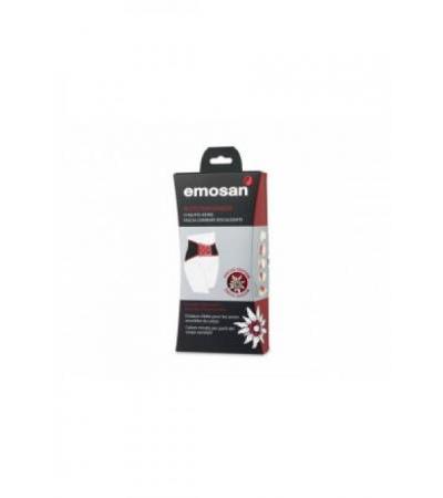 EMOSAN Nierenwärmer Velcro M schwarz Edelweiss