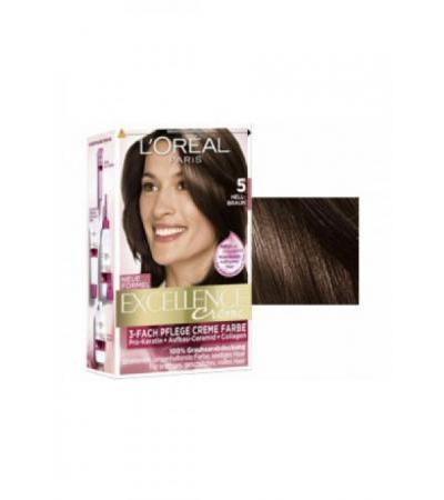 EXCELLENCE Creme Triple Prot 5 hellbraun