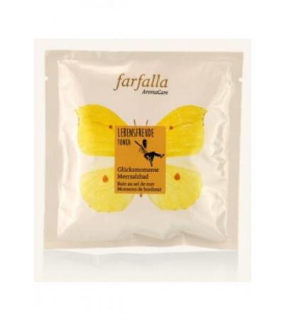 FARFALLA Meersalzbad Nachfüll Leb Tonka 10 x 60 g