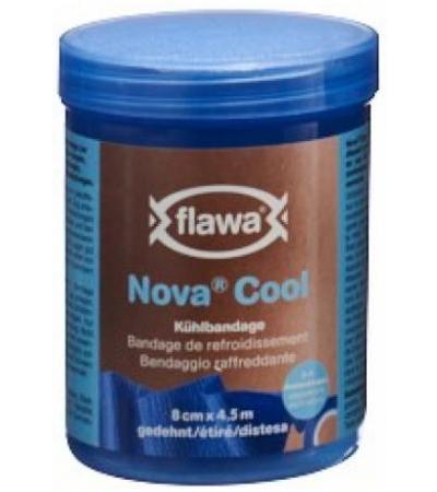 FLAWA NOVA COOL Kühlbandage 8cmx4.5m kohäsive