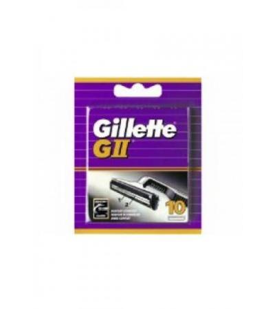 GILLETTE GII Ersatzklingen 10 Stk