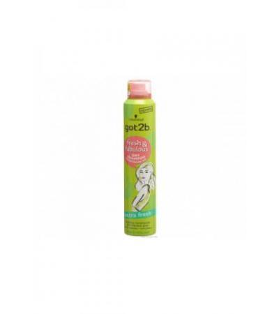 GOT2B fresh&fabulous dry shampoo regular 200 ml