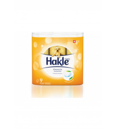 HAKLE Klassische Sauberkeit orange FSC 9 Stk