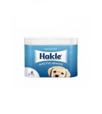 HAKLE Klassische Sauberkeit weiss FSC 6 Stk
