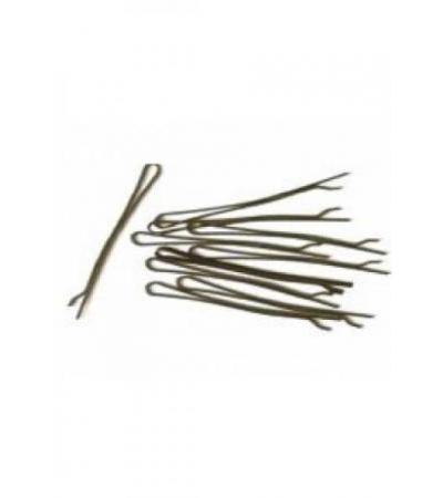 HERBA Haarklemmen braun 10 Stk 5094