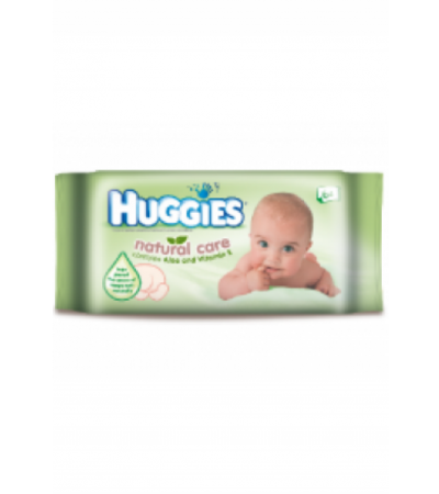 HUGGIES Feuchttücher Natural Care 56 Stk