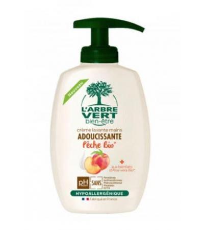 L'ARBRE VERT Öko Handseife Bio Pfir Fr Disp 300 ml