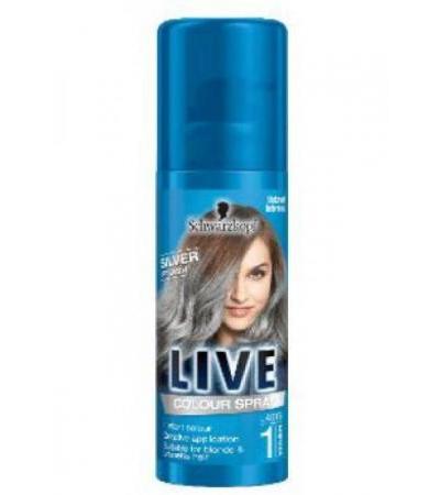 LIVE Color Spray Silver Splash 120 ml