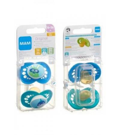 MAM Original Nuggi Lat 16-36M 2 Stk